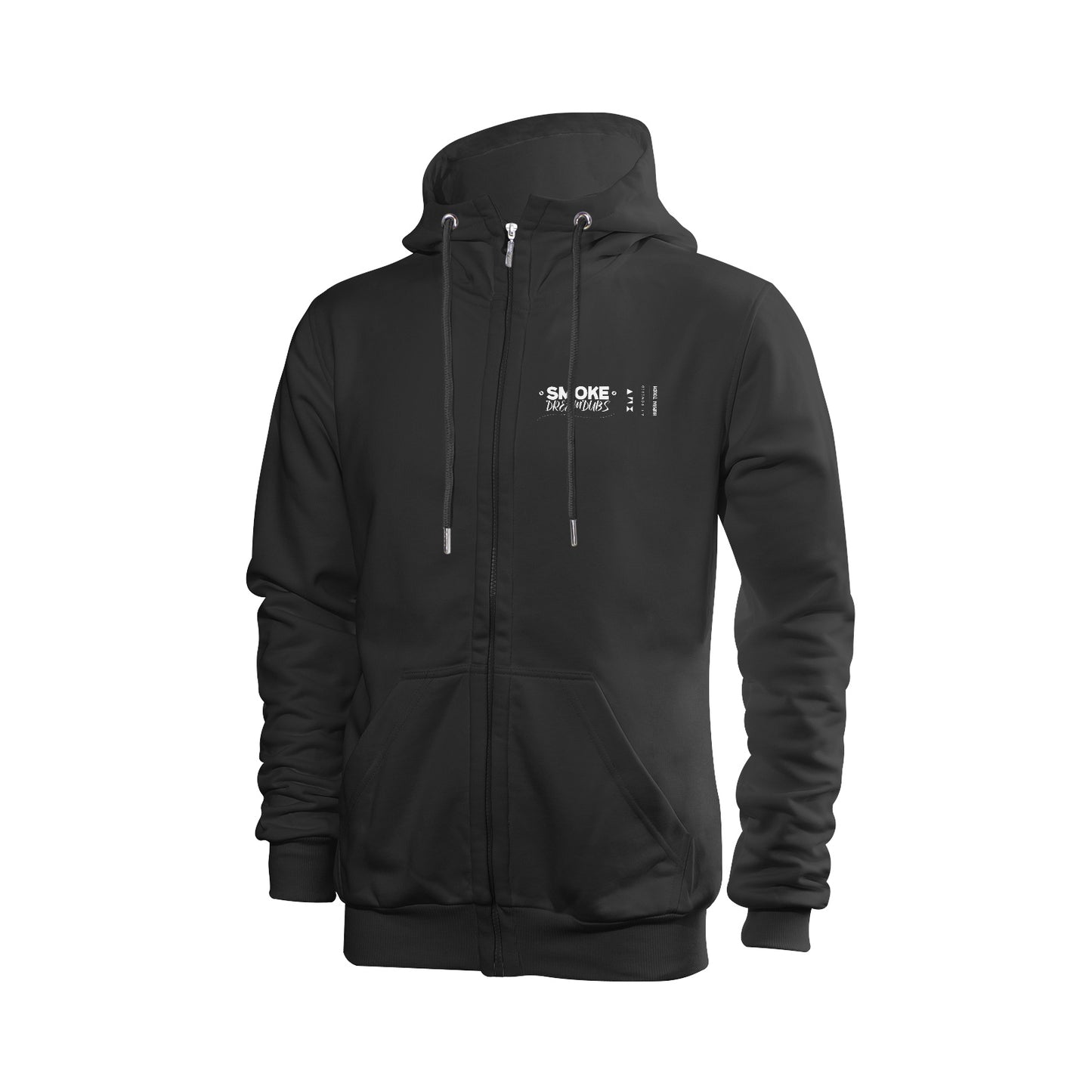 Smoke Dreamdude Soft Zip Hoodie