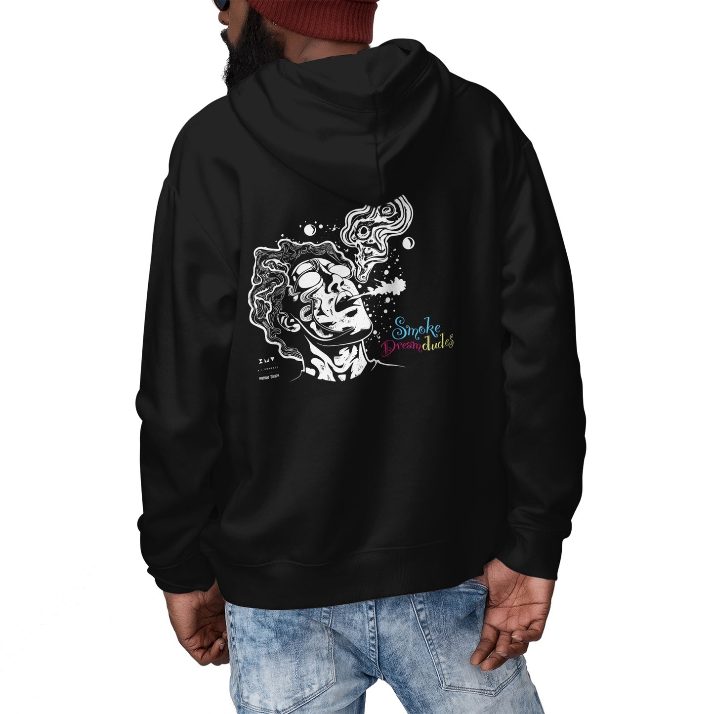 Smoke Dreamdude Soft Zip Hoodie