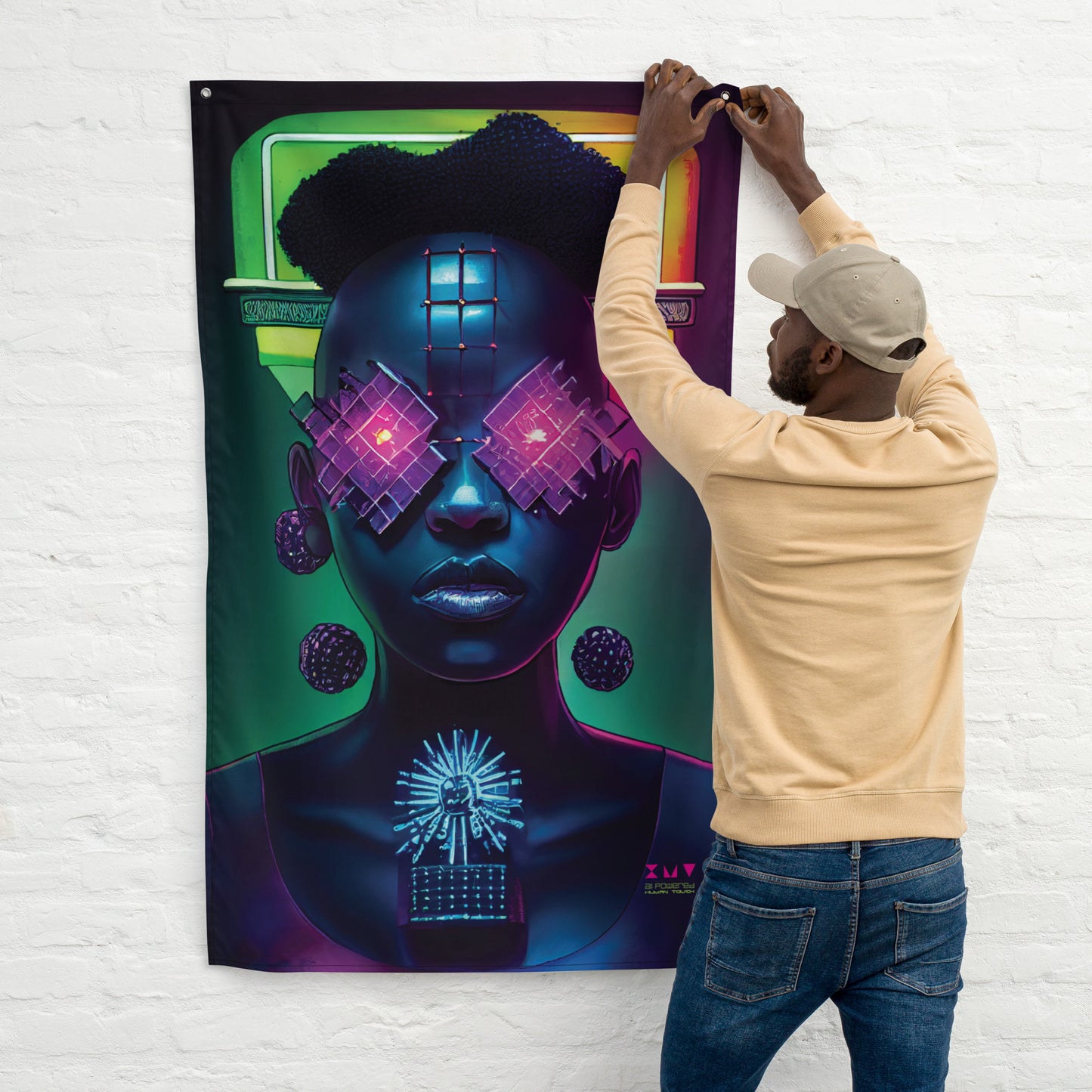 Afro Futurism Hellraiser Queen - Diamond