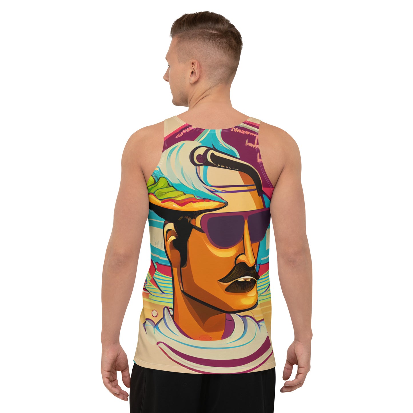 Taco Surf Dude Tank Top