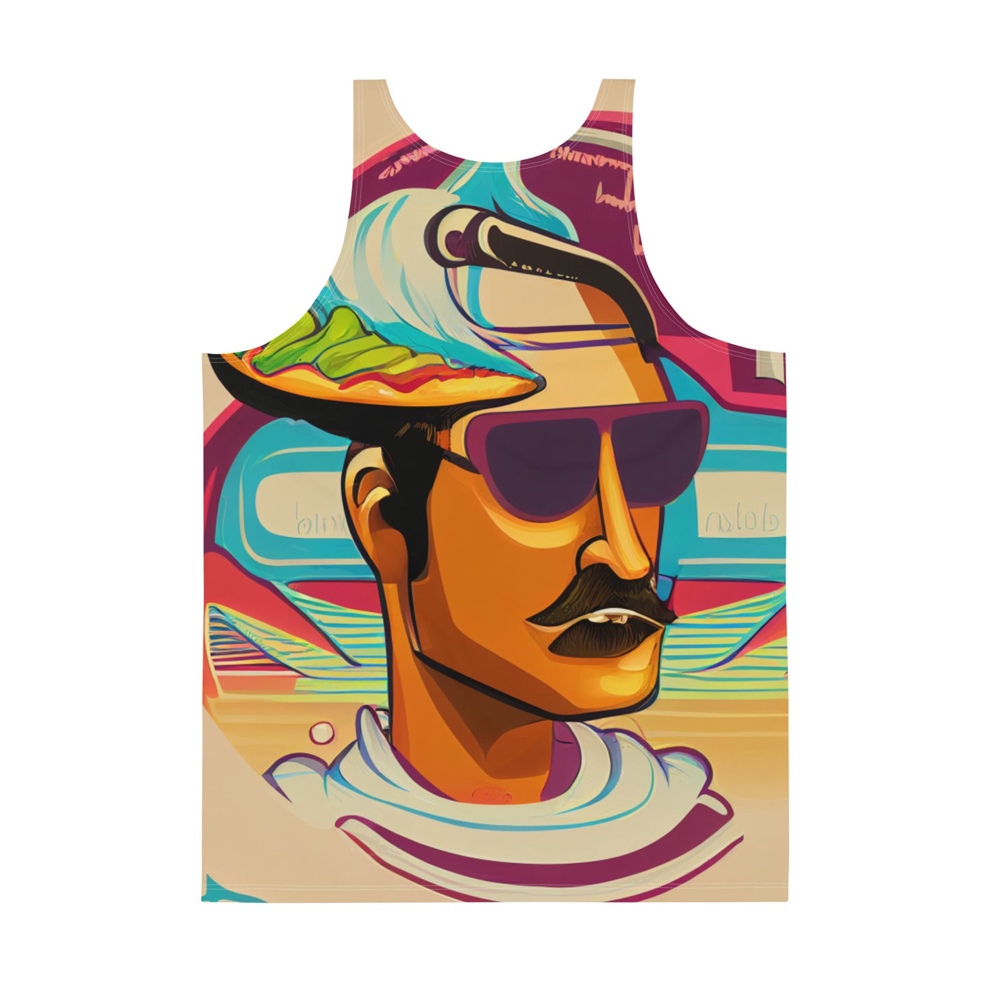 Taco Surf Dude Tank Top