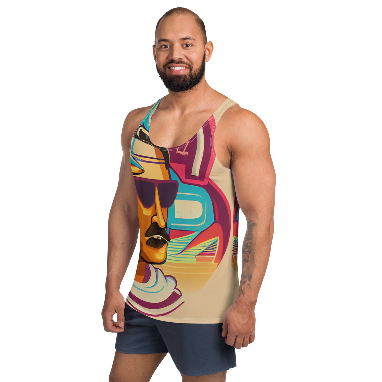 Taco Surf Dude Tank Top